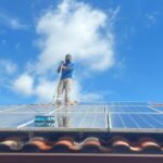 Solar panel Cleaning