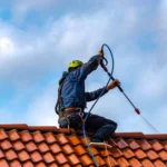 Commercial roof washing services Miami