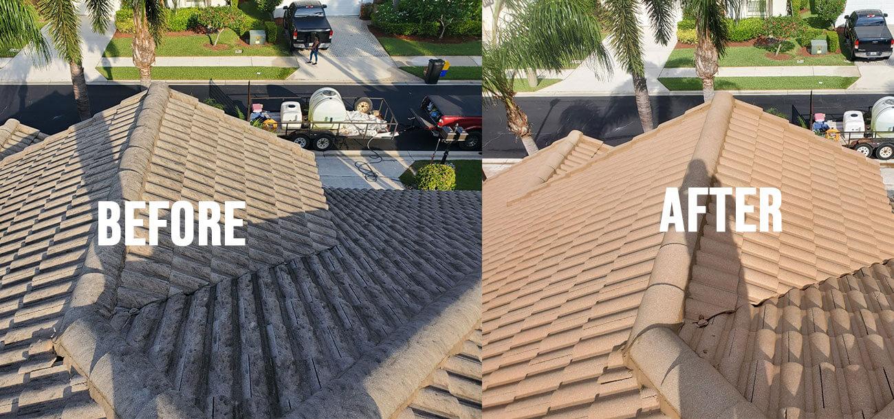You are currently viewing How to Clean a Roof in Miami: Soft Wash vs Pressure Washing Explained 