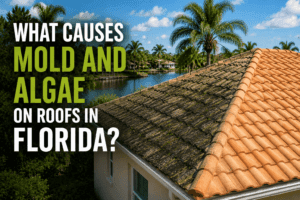 Read more about the article What Causes Mold and Algae on Roofs in Florida?