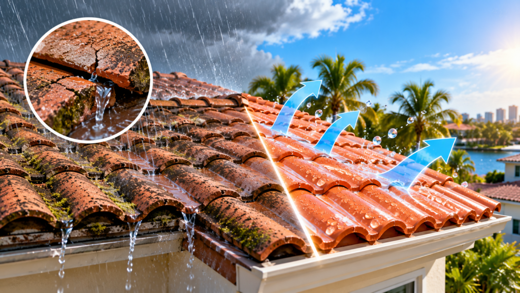 Stormproof Roof Before and After
